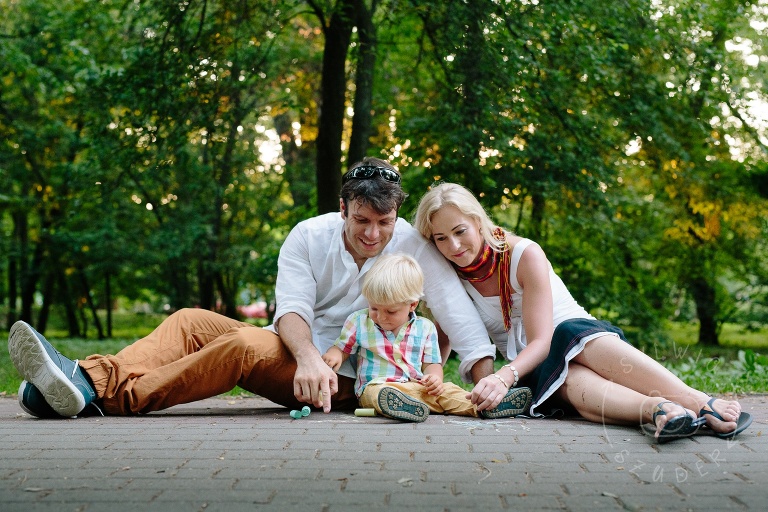 sesja rodzinna na Fortach Bema