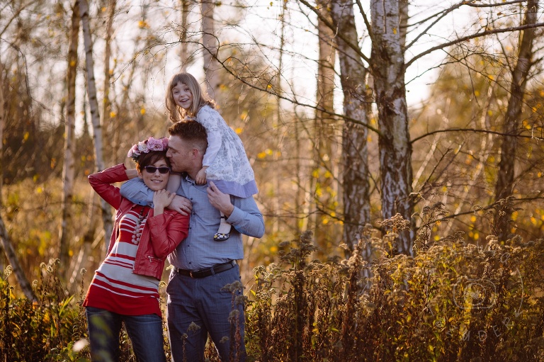 sesja rodzinna w plenerze