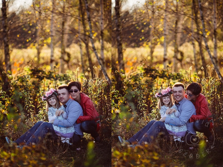 sesja rodzinna w plenerze