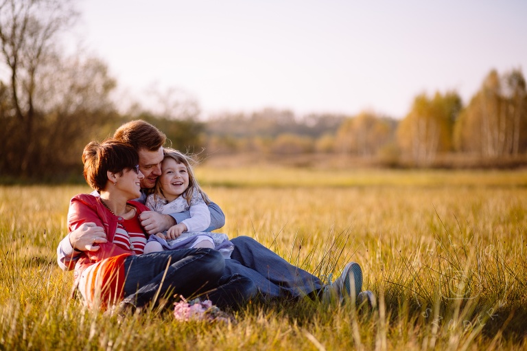 sesja rodzinna w plenerze