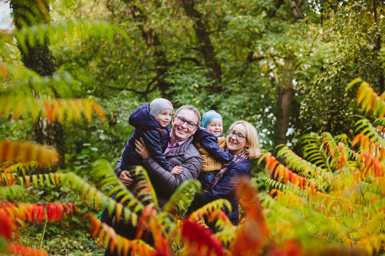 jesienna sesja rodzinna