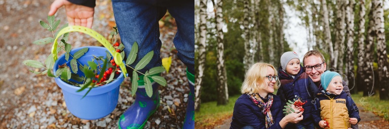 jesienna sesja rodzinna