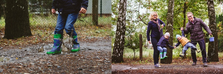 jesienna sesja rodzinna