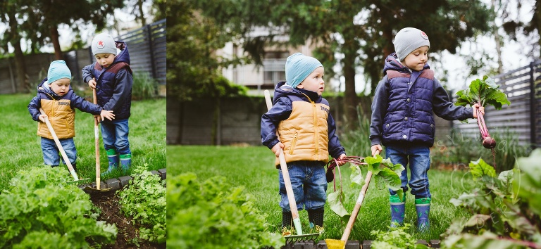 jesienna sesja rodzinna lifestyle