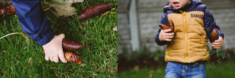 jesienna sesja rodzinna lifestyle