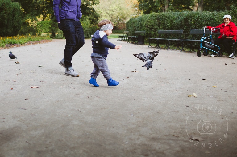 zdjęcia dzieci Warszawa Łazienki