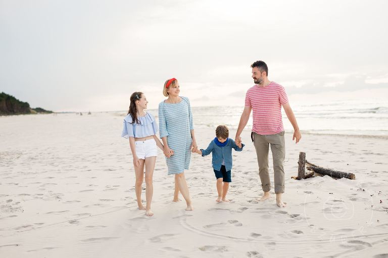 sesja rodzinna na plaży