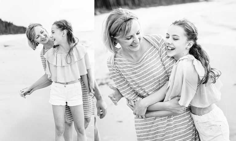 sesja rodzinna na plaży