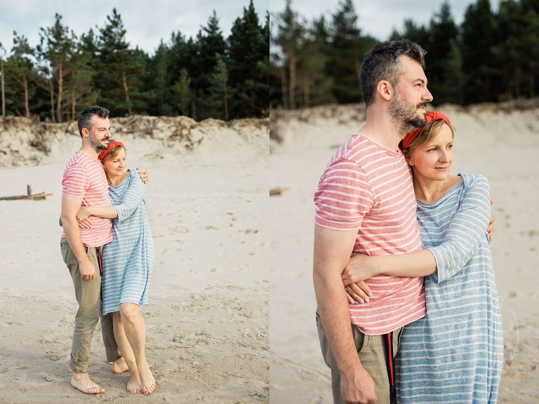 sesja rodzinna na plaży