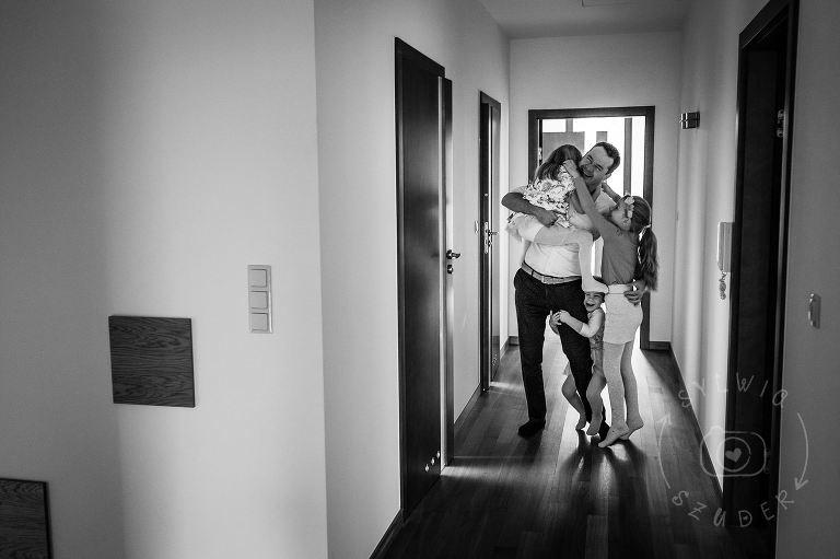 domowa sesja dokumentalna